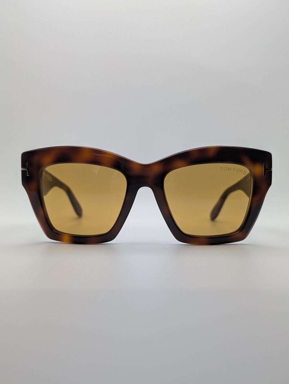 Authentic Tom Ford Cat Eye Oversized Frames – Tortoise & Orange – New